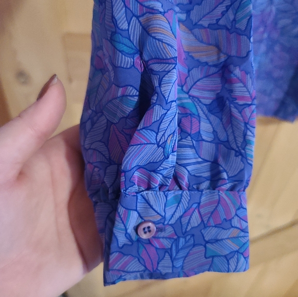 Country Sophisticates division of Pendleton Made in USA Vintage Women's Blouse - Picture 3 of 9